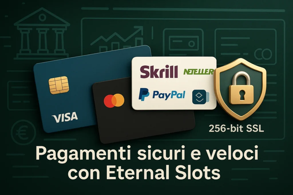 Pagamenti sicuri e metodi affidabili su Eternal Slots Italia